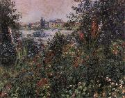 Fleurs a Vetheuil Claude Monet